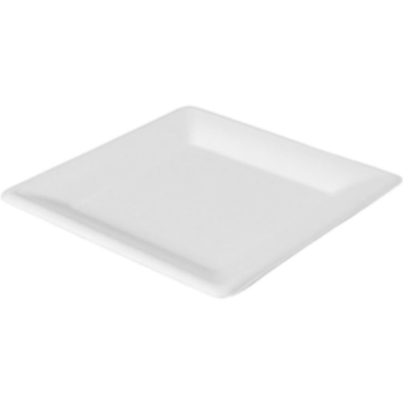 Duni Bagasse-Teller, ungeteilt 1 Karton = 10 Packungen à 50 Stück, 26 cm Ø - Bild-Darstellung des Produktes 1