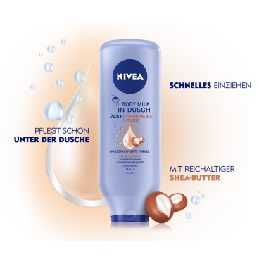 NIVEA Body In-Dusch Soft Milk 400 ml