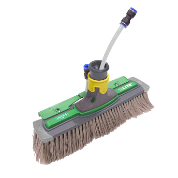 UNGER nLite Power Bürste, komplett ungesplissene Borsten (grau), 28 cm - Bild-Darstellung des Produktes 1
