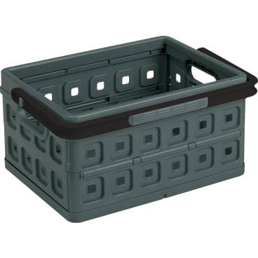 helit "the flap-line" Klappbox Farbe: anthrazit, 24 Liter - Bild-Darstellung des Produktes 1