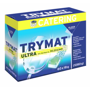 KLEEN PURGATIS Trymat Ultra Geschirr-Reiniger-Tabs 60 Stück - Packung - Bild-Darstellung des Produktes 1