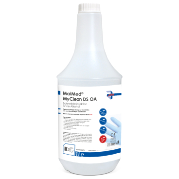 MaiMed MyClean® plus DS OA Schnelldesinfektion 1000 ml - Flasche - Bild-Darstellung des Produktes 1