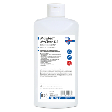 MaiMed MyClean® DS Schnelldesinfektion (neutral) 500 ml - Flasche - Bild-Darstellung des Produktes 1