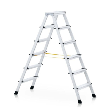 Zarges XLstep B Stufen-Stehleiter 2 x 7 Stufen, Leiterlänge: 1,90 m - Bild-Darstellung des Produktes 1