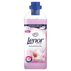 Procter & Gamble Service GmbH Lenor Frühlingsgarten Weichspüler, Wäschepflege mit einer sanften und lieblichen Blütennote, 950 ml - Flasche 8001841974156