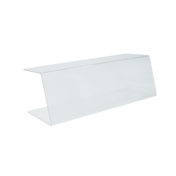 Schneider GmbH SCHNEIDER Hygiene Trennwand, eckig, Hygienischer Nies-, Spuck-, Tröpfchenschutz für Lebensmittel, Maße (L x B x H): 60 x 22 x 20 cm 172431