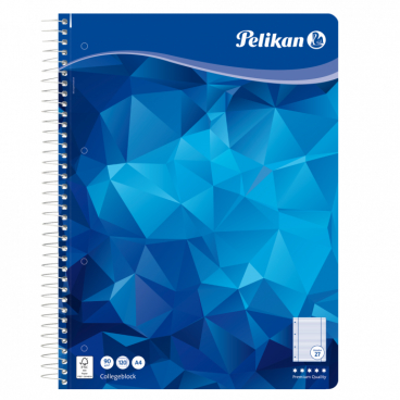 Pelikan Notizblock A4, 120 Blatt 1 Packung = 3 Blöcke, liniert - Bild-Darstellung des Produktes 1