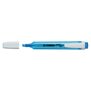 STABILO® Textmarker swing cool 1 Stück, blau - Bild-Darstellung des Produktes 1