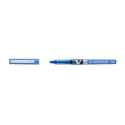 PILOT Hi-Tecpoint V5 RT Tintenroller | 3er Pack | 0,5 Mm Spitze | Blau | Bis Zu 2000 Meter Schreibleistung