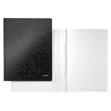 LEITZ Schnellhefter WOW, schwarz 1 Packung = 10 Stück - Bild-Darstellung des Produktes 1