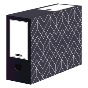 Fellowes Aufbewahrungsbox Décor Serie, blau, 253 x 100 x 345 mm