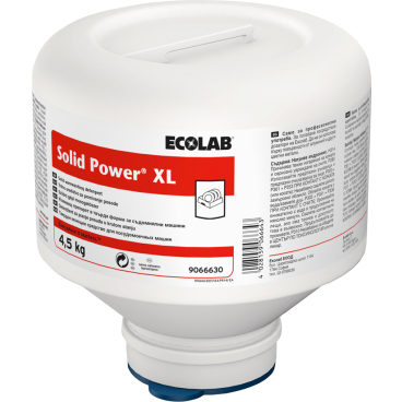 ECOLAB Solid Power XL Maschinenspülmittel 4,5 kg - PE-Foldaway (1 Karton = 4 Stück) - Bild-Darstellung des Produktes 1