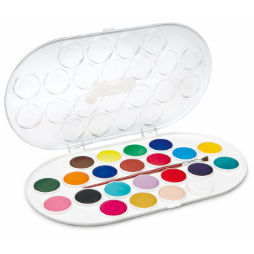 JOVI Aquarellfarbe, 22 Farben 1 Kasten - Bild-Darstellung des Produktes 1