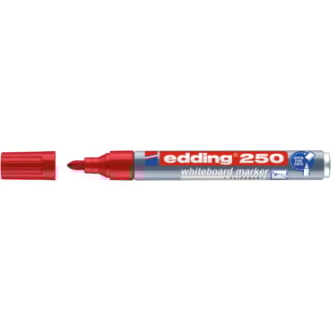 edding® Whiteboardmarker 250, rot 1 Stück - Bild-Darstellung des Produktes 1
