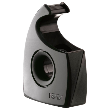 tesa® Klebebandabroller Easy Cut®, unbestückt, schwarz 1 Stück - Bild-Darstellung des Produktes 1