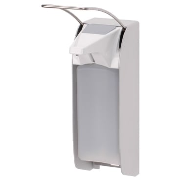 ingo-man® plus IMP Seifen-/Desinfektionsmittelspender Kurzer Bedienhebel, Edelstahl, geschliffen, E E/24 - Bild-Darstellung des Produktes 1