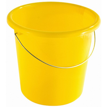 Haushaltseimer, 10 Liter gelb - Bild-Darstellung des Produktes 1