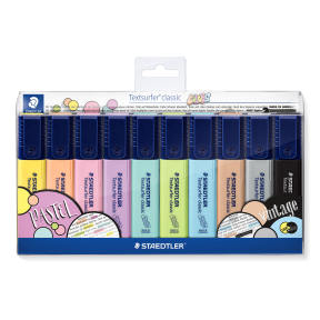 Staedtler Textmarker Textsurfer® classic 364 C, Pastell & Vintage