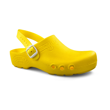 nordiska Clogs Klimaflex CLASSIC, mit Fersenriemen, gelb 1 Paar, Größe: 38 - Bild-Darstellung des Produktes 1