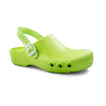 nordiska Clogs Klimaflex CLASSIC, mit Fersenriemen, lime 1 Paar, Größe: 39 - Bild-Darstellung des Produktes 1