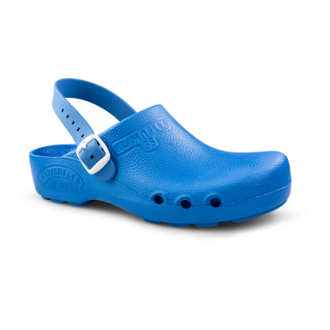 nordiska Clogs Klimaflex CLASSIC, mit Fersenriemen, blau/skyblue 1 Paar, Größe: 34/35 - Bild-Darstellung des Produktes 1