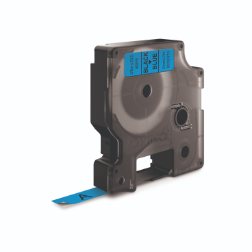 DYMO D1 Standard Etiketten, 9 mm x 7 Meter, schwarz auf blau 1 Band - Bild-Darstellung des Produktes 1