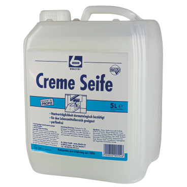 Dr. Becher Seife Creme, parfümfrei 5 Liter - Kanister - Bild-Darstellung des Produktes 1