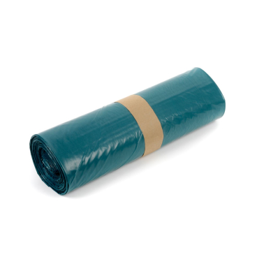 Müllsäcke blau gerollt, 600 + 300 x 1.100 mm 1 Karton = 10 x 25 Stück = 250 Stück - Bild-Darstellung des Produktes 1