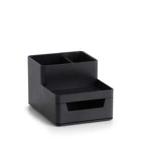 Zeller Schreibtisch Organizer, 11,2 x 15,5 x 9,5 cm Farbe: schwarz kaufen