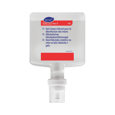 Soft Care Des E / H5 Händedesinfektionsgel 1 Karton = 4 Kartuschen à 1300 ml - Bild-Darstellung des Produktes 1