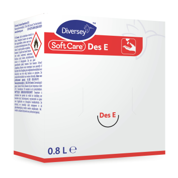 Soft Care Des E / H5 Händedesinfektionsgel 1 Karton = 6 Kartuschen à 800 ml - Bild-Darstellung des Produktes 1