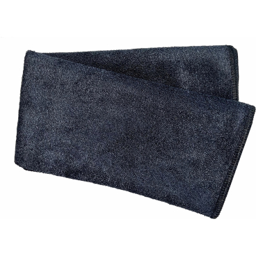 TOP-LINE Microfasertuch 1 Packung = 10 Stück, 40 x 40 cm, schwarz - Bild-Darstellung des Produktes 1