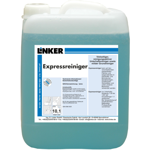 Linker Expressreiniger