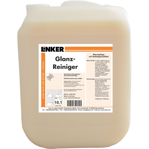 Linker Glanzreiniger