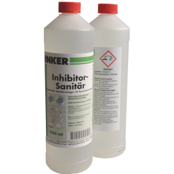 Linker Inhibitor-Sanitär Sanitärreiniger, Badreiniger mit Korrisionsschutz, 1 Liter - Flasche 044-1