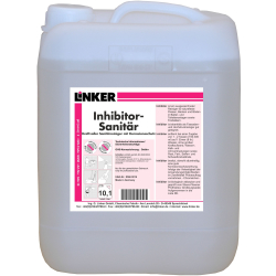 Linker Inhibitor-Sanitär Sanitärreiniger, Badreiniger mit Korrisionsschutz, 10,1 Liter - Kanister 044-10