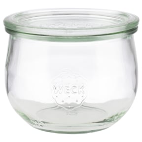 APS Einmachgläser mit Deckel, Tulpenform 580 ml – Maße (Ø x H): 11 x 9 cm