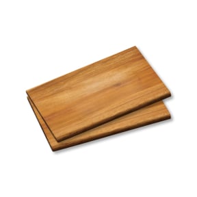 Kesper Frühstücksbrettchen, Akazienholz, 2-teiliges Set – 1 Set