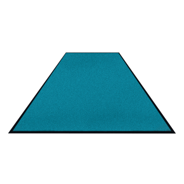 Schmutzfangmatte Colorstar, seeblau, waschbar, glatter Rücken Maße (B x T): 75 x 85 cm - Bild-Darstellung des Produktes 1