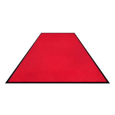 Schmutzfangmatte Colorstar, rot, waschbar, glatter Rücken Maße (B x T): 75 x 85 cm - Bild-Darstellung des Produktes 1