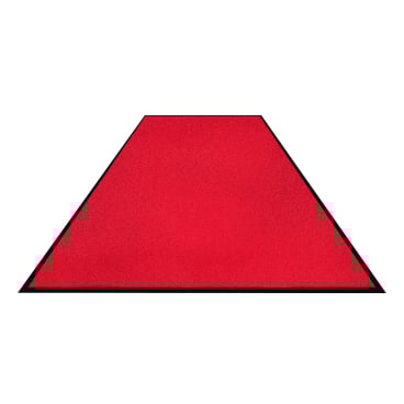 Schmutzfangmatte Colorstar, rot, waschbar, glatter Rücken Maße (B x T): 85 x 115 cm - Bild-Darstellung des Produktes 1