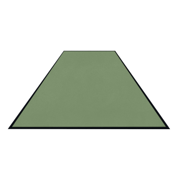 Schmutzfangmatte Colorstar, kaktusgrün, waschbar, glatter Rücken Maße (B x T): 85 x 115 cm - Bild-Darstellung des Produktes 1