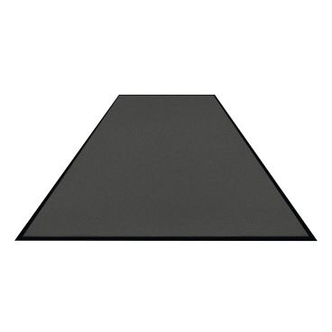 Schmutzfangmatte Colorstar, dunkelaschgrau, waschbar Maße (B x T): 85 x 150 cm, glatter Rücken - Bild-Darstellung des Produktes 1