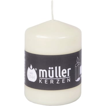 Müller Kerzen Stumpenkerze, vanille 1 Packung = 6 Stück, (Ø x H): 57 x 80 mm - Bild-Darstellung des Produktes 1