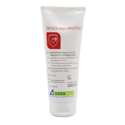 Desomed - Dr. Trippen GmbH DESOMED Hautpflegende Lotion DESOLIND PROTECT, Handcreme für empfindliche und beanspruchte Haut, 100 ml - Tube GV-622OP-001