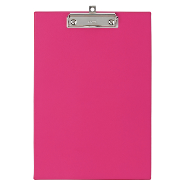 MAUL Klemmbrett A4 Hochformat Karton Folie pink MAUL Klemmbrett A4 Hochformat Karton Folie pink