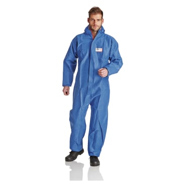 ProSafe® 1 FR Schutzanzug, Kapuze, flammhemmend, blau 1 Stück, Größe M, PSA Kategorie 3 - Bild-Darstellung des Produktes 1
