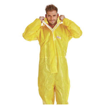 ProSafe® Chemikalienschutzanzug XP3000, Kapuze, gelb 1 Stück, Größe XXL, PSA Kategorie 3 - Bild-Darstellung des Produktes 1