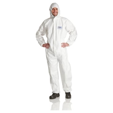 ProSafe® 2 Einweg-Overall, Kapuze, antistatisch, weiß 1 Stück, Größe M, PSA Kategorie 3 - Bild-Darstellung des Produktes 1
