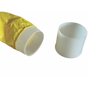 Handschuhadapter, konisch, weiß 1 Paar, Einheitsgröße - Bild-Darstellung des Produktes 1